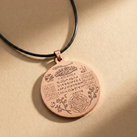 Para Tılsımı Bakır Kolye – Bolluk ve Bereket Enerjisi Bakır